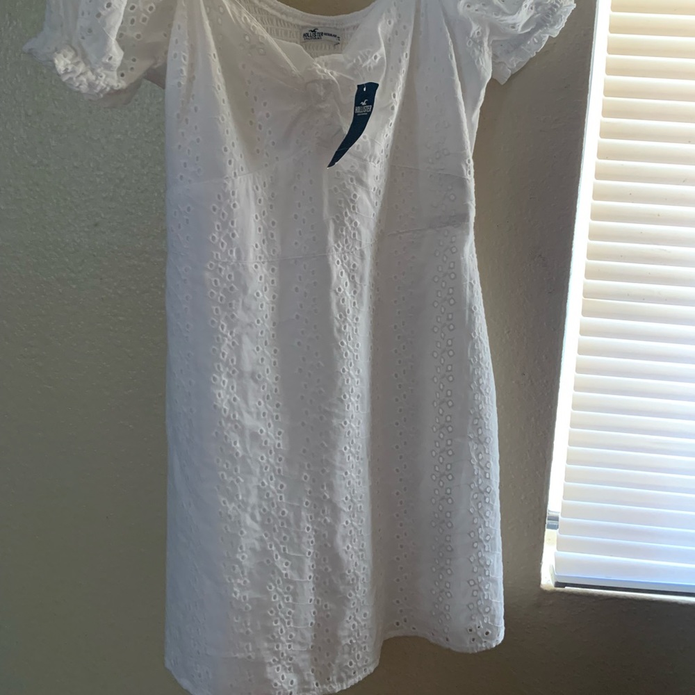 New Hollister white dress!!
